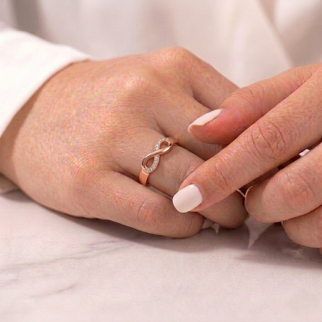 SweetHeart© Infinity & Ring Couples Set