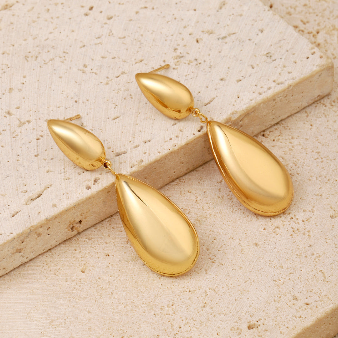 SweetHeart© Elated Gold Earring