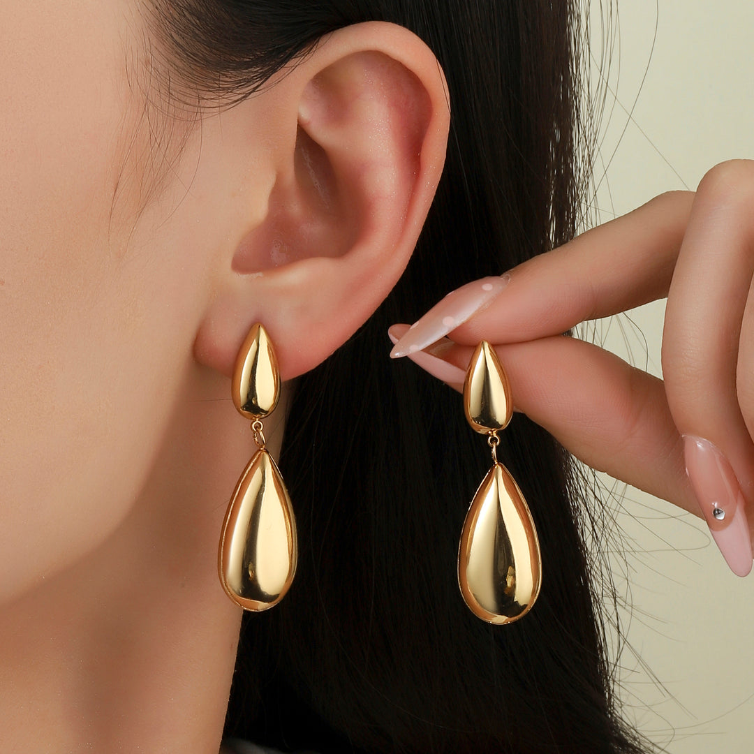 SweetHeart© Elated Gold Earring