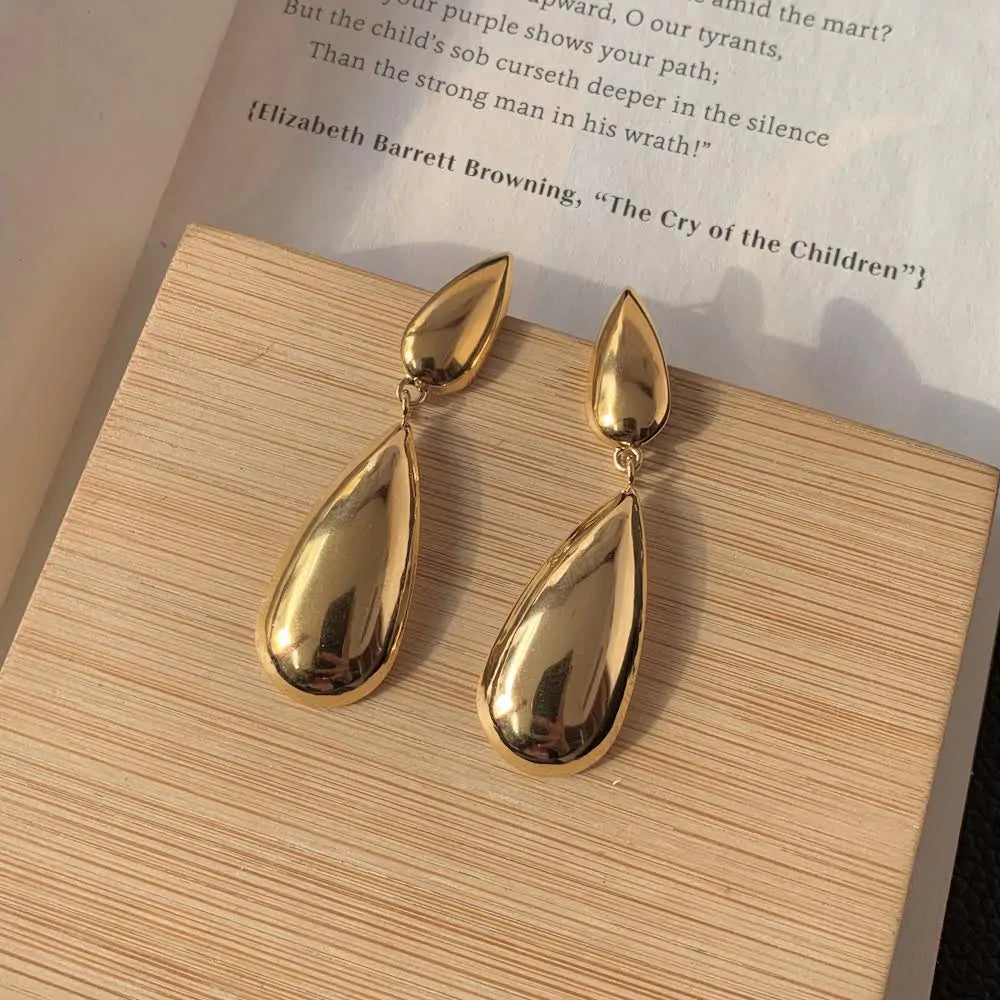 SweetHeart© Elated Gold Earring