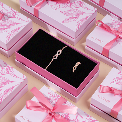 SweetHeart© Infinity & Ring Couples Set